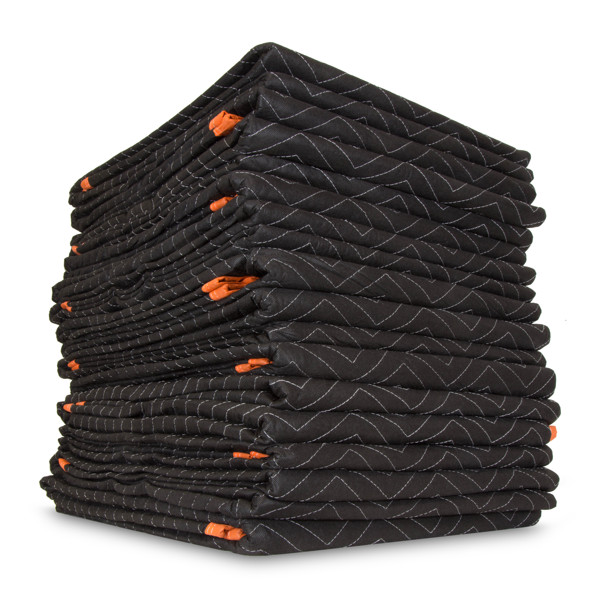 WEN Heavy Duty Padded Moving Blankets - 72in. x 80in., 12 Pcs, Double Stitched Polyester, Model# 272812